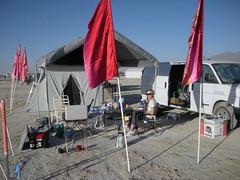 Our camp, 2009