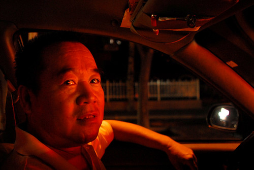 First solo cab ride, Beijing