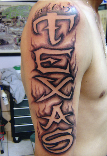 Texas Tattoo | Mike Bennett by Mike Bennett Tattoo