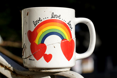 Rainbow Heart—Love Mug