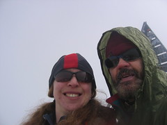 Barry & Clare Celebrate on Summit of Toubkal 13,671 ft
