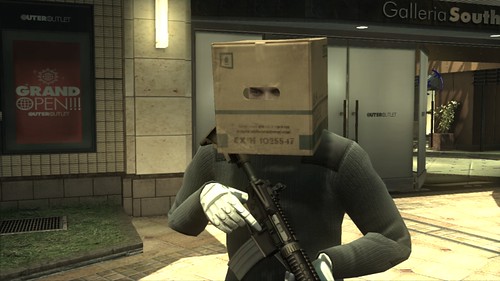 Metal Gear Online SCENE Expansion Screenshot Boxman