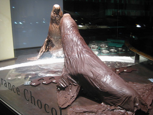 Patrick Roger sculpture en chocolat