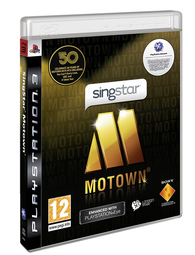 SingStar Motown PS3 boxart