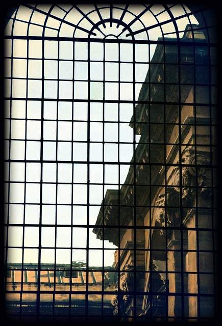 Through the window, The Painted Hall