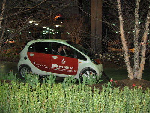 iMiev in the Basement