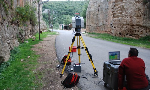 Le Laser-scanner, Château de Saladin/Saône/Sahyun (Syrie, 2008)