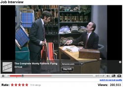 Monty Python publicidad youtube