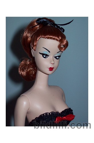 Red Hair Barbie. Red hair re-root and repaint