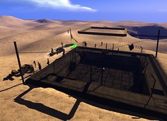 The Wastelands in Second Life (with experimental shadows)