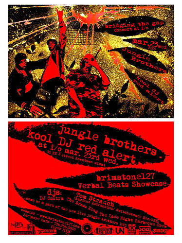 Jungle Brothers Flyer