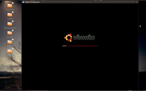 Nouvel écran de démarrage pour Ubuntu Linux Jaunty Jackalope
