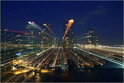 new york city at night pictures. Long Exposures: NYC at Night: