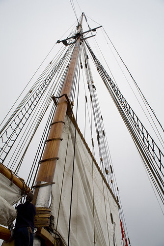 Bluenose II main sail