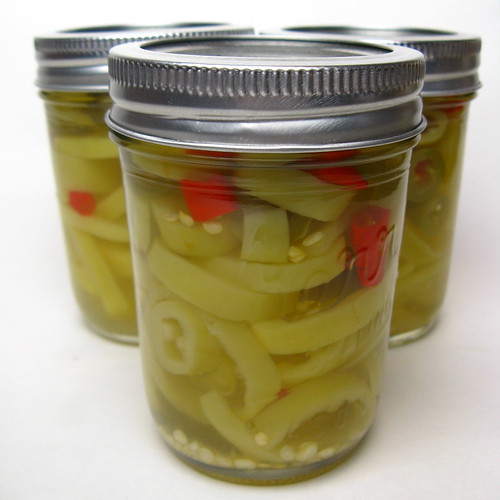 Spicy Pickled Peppers