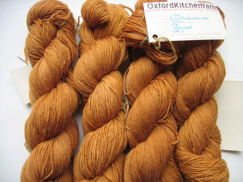 Oxford Kitchen Yarns Sock Weight: Gingerbread