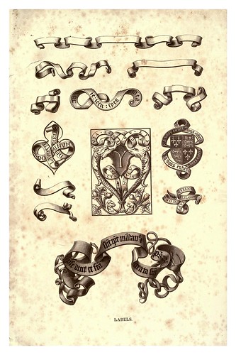 022- Etiquetas siglo XVI-The hand book of mediaeval alphabets and devices (1856)- Henry Shaw