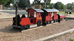 Choo Choo Train playground equipment. Elmwood Park Illinois. August 2009.