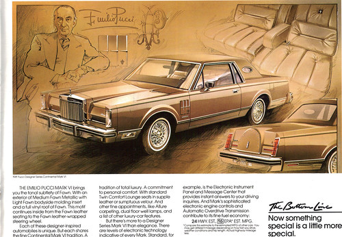 1981 Lincoln Continental Mark VI Pucci