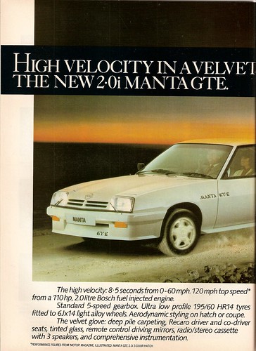 Opel Manta CC 1983 