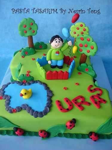 URAS 1ST BIRTHDAY CAKE