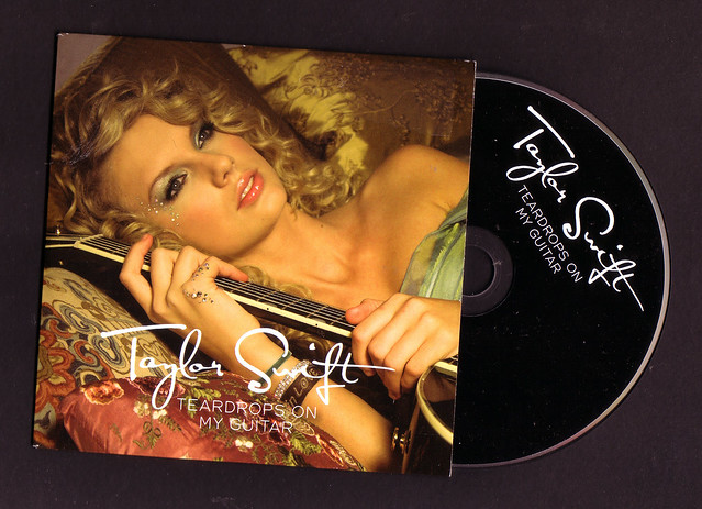 Taylor Swift - Teardrops On My Guitar UK promo CD single
