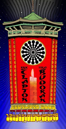 Eric Clapton Poster Japan Tour 2009
