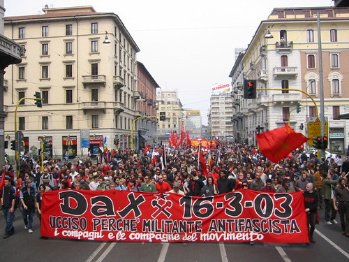 16 marzo 2003 – 16 marzo 2011, Dax vive nella lotta!