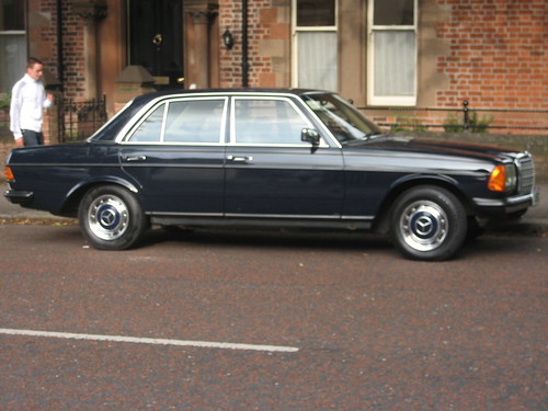 Mercedes 240D 20090807 Similar to the car photographed on Wednesday 