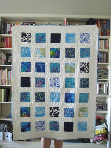 Sea Blue Sea Quilt--all done!