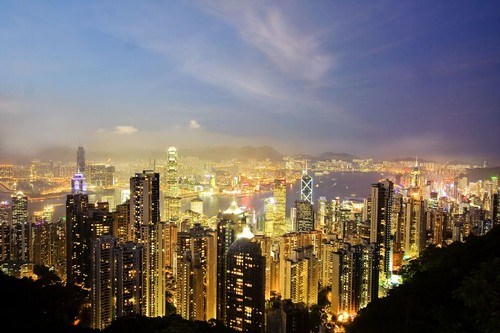 Hong Kong at Twilight