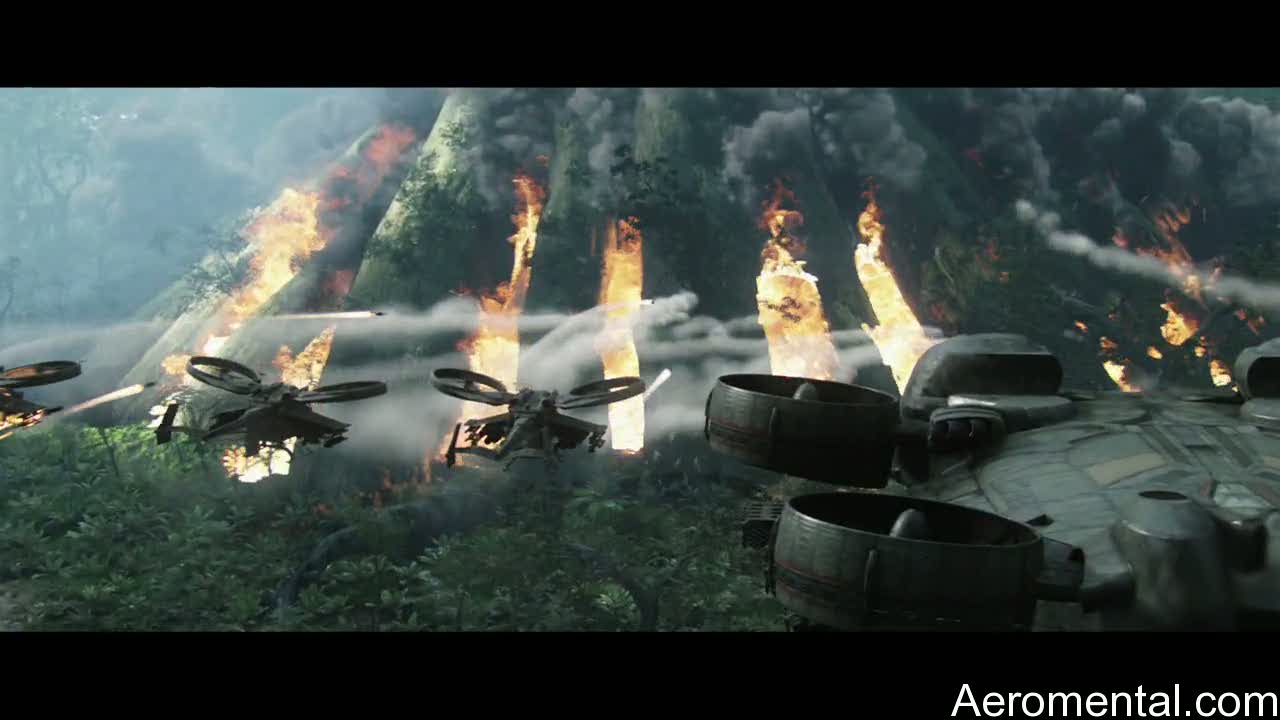película Avatar helicópteros