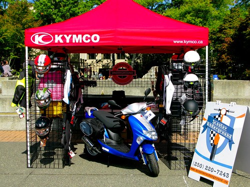 Kymco Scooters. KYMCO Scooters - UVIC Green Start Marketplace 2009