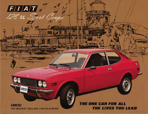 Fiat 128 SL Sport Coupe USA Imported by Roosevelt Motors run by the son 