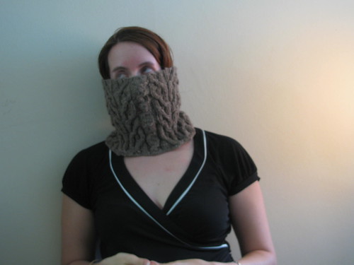 Cabled Cowl 3