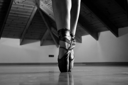 ballet - black and white