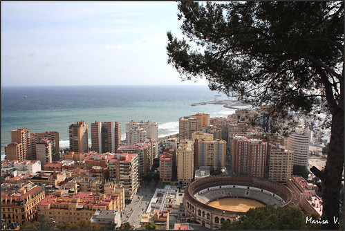 Málaga vista desde Gibralfaro (I) por marisavicar.