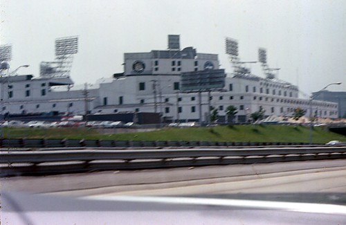 Tiger Stadium Shot from the Freeway