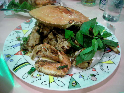 Crab with Salt and Pepper