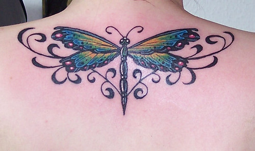tribal dragonfly tattoos. Dragonfly Tattoo