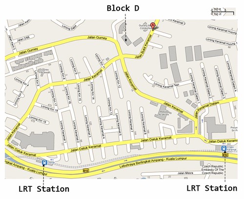 Map of Gurney Heights