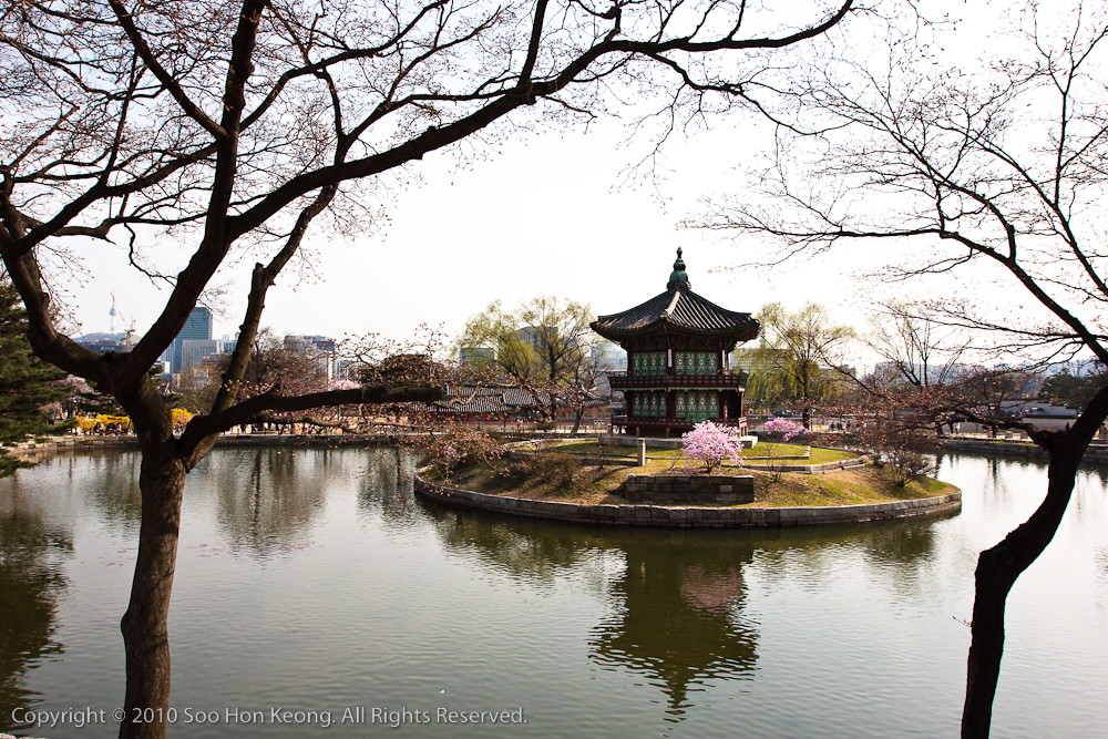 Hyangwonjeong @ Gyeongbokgung palace, Seoul, Korea