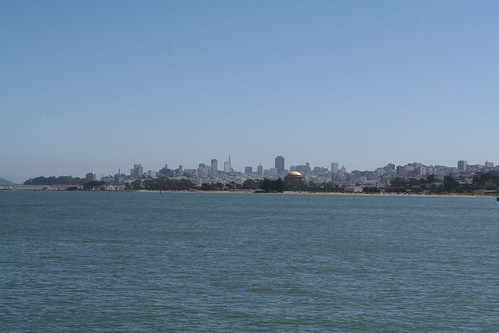 View of San Francisco from the Golden Gate bridge