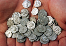 Libyan Roman Coin Find