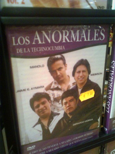 DVD de los anormales de la technocumbia