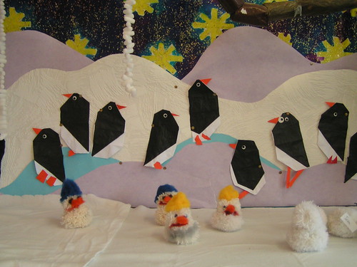winter display in our class
