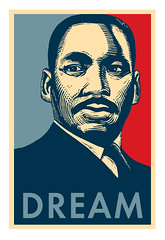 Shepard Fairey Inspired MLK Dream T-shirt