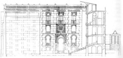 Plano fachada y sección