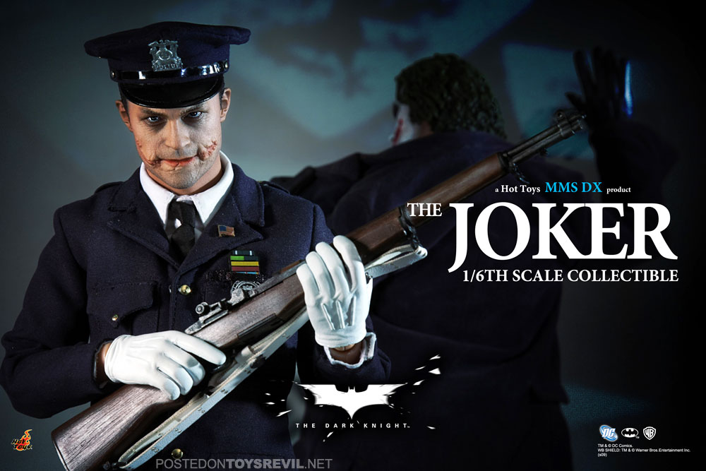 1/6 The Dark Knight Joker Police Officer Figure USA AR Toys Hot DX Batman 
