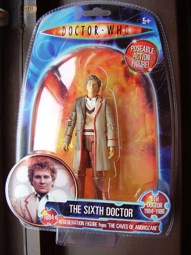 DR WHO 'Action Figure' - Sixth Doctor [Regeneration]